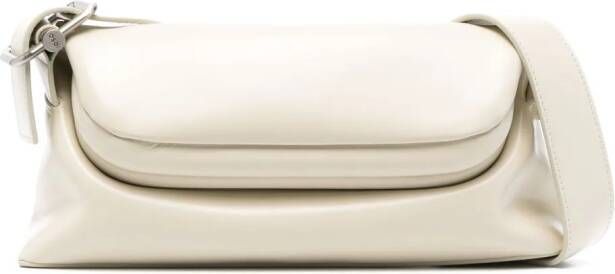 Osoi Folder Brot leren schoudertas Beige