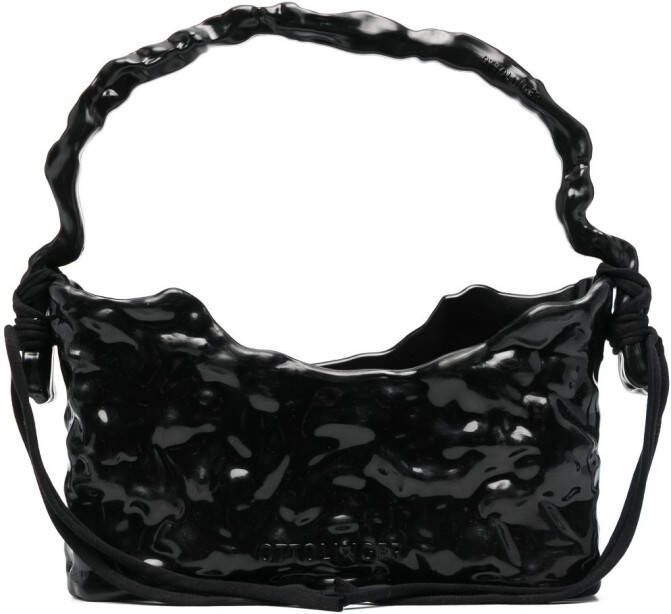 Ottolinger Shopper met keramisch-effect Zwart