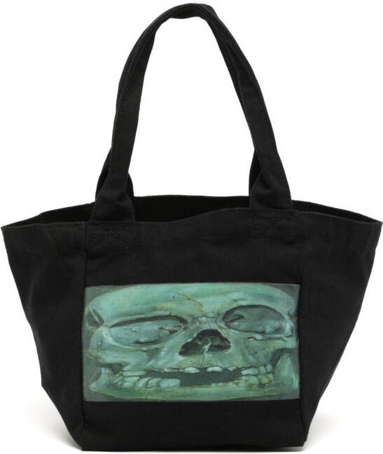 Ottolinger Tas met print Zwart
