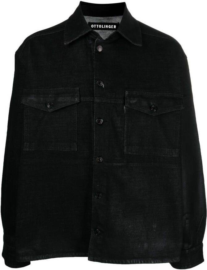 Ottolinger Oversized shirt Zwart