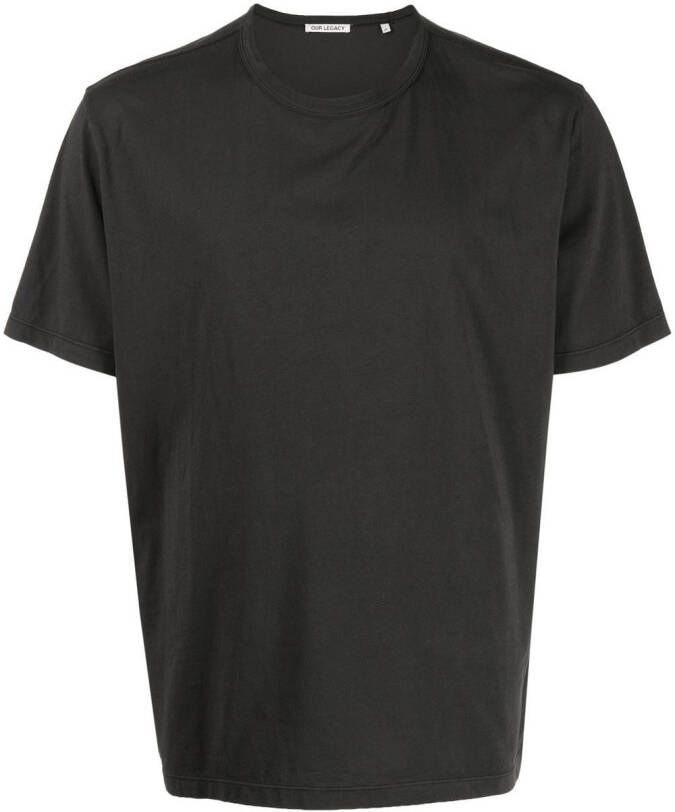 OUR LEGACY T-shirt met ronde hals Grijs