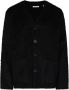 OUR LEGACY Button-up vest Zwart - Thumbnail 1