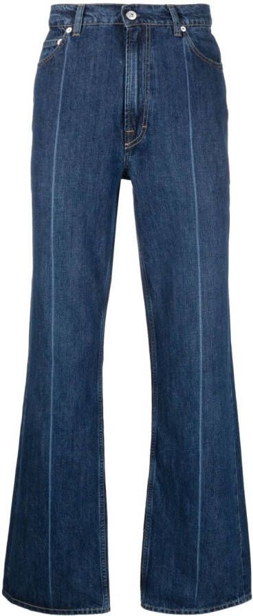 OUR LEGACY Jeans met contrasterend stiksel Blauw