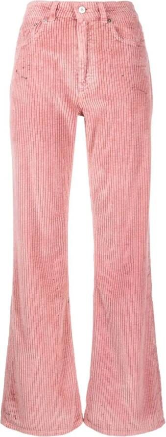 OUR LEGACY Flared broek Roze