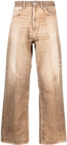 OUR LEGACY Straight jeans Beige