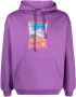 RASSVET Hoodie met print Paars - Thumbnail 1