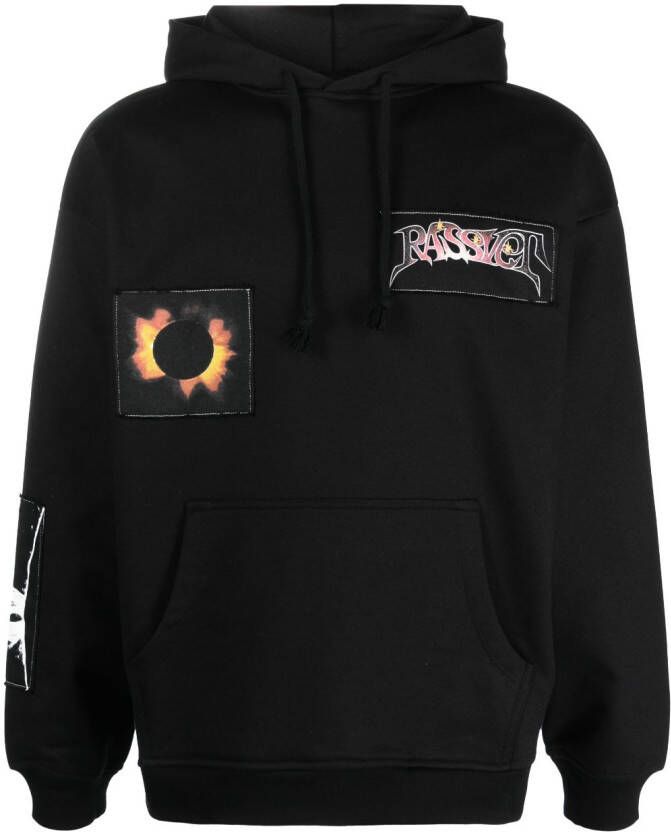 RASSVET Katoenen hoodie Zwart