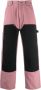 RASSVET Jeans met knievlakken Roze - Thumbnail 1