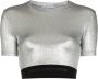 Rabanne Cropped top Zilver - Thumbnail 1
