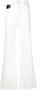 Paco Rabanne Flared jeans Wit