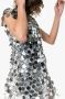 Rabanne Jurk met pailletten Metallic - Thumbnail 1