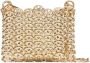 Rabanne Iconic Nano 1969 mini-tas Goud - Thumbnail 1