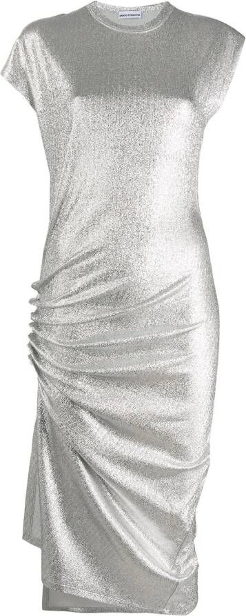 Rabanne Metallic jurk Zilver