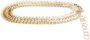 Rabanne Riem met schakelketting Goud - Thumbnail 1