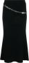 Rabanne Rok met kettingdetail Zwart - Thumbnail 1