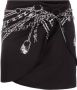 Rabanne Rok met kettingprint Zwart - Thumbnail 1