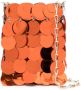 Rabanne Sparkle kleine crossbodytas Oranje - Thumbnail 1