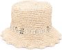 Rabanne Verfraaide zonnehoed Beige - Thumbnail 1