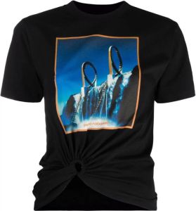 Paco Rabanne x Kimura T-shirt met print Zwart