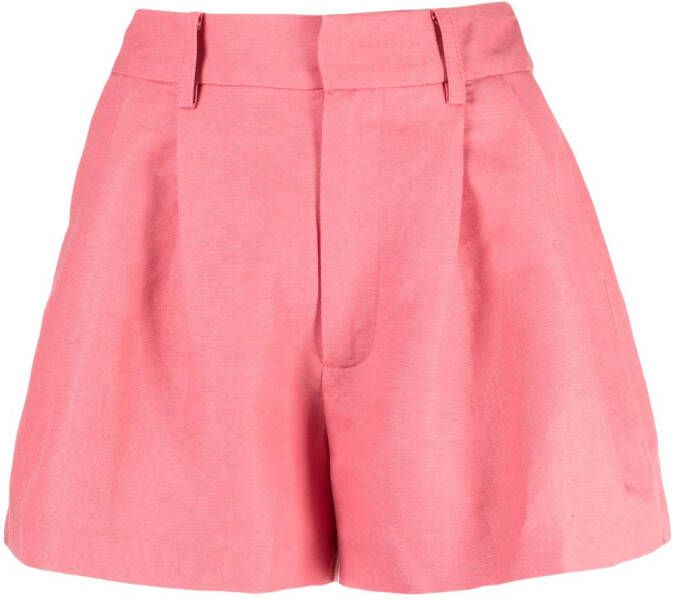 PAIGE Andie high waist shorts Roze