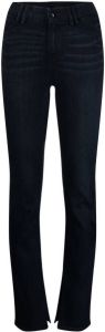 PAIGE Constance ankle-slit skinny jeans Blauw
