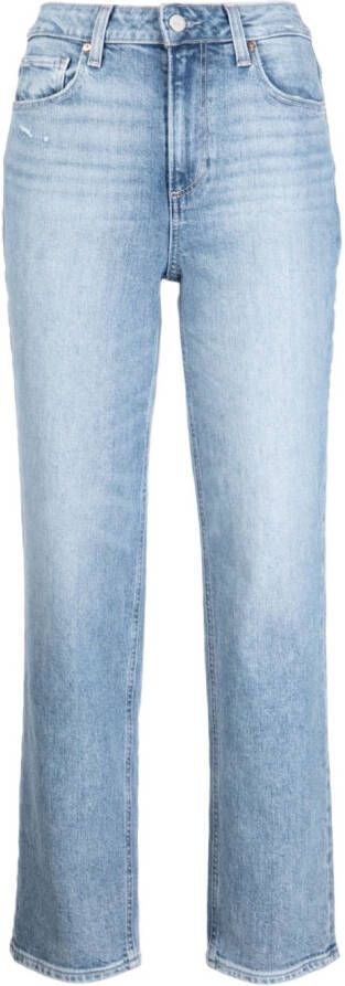 PAIGE Cropped jeans Blauw