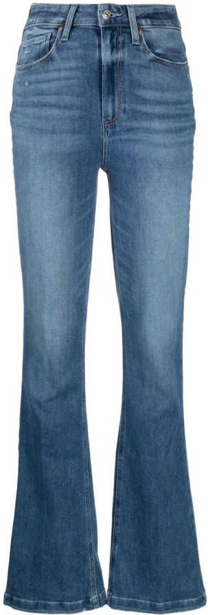 PAIGE Flared jeans Blauw