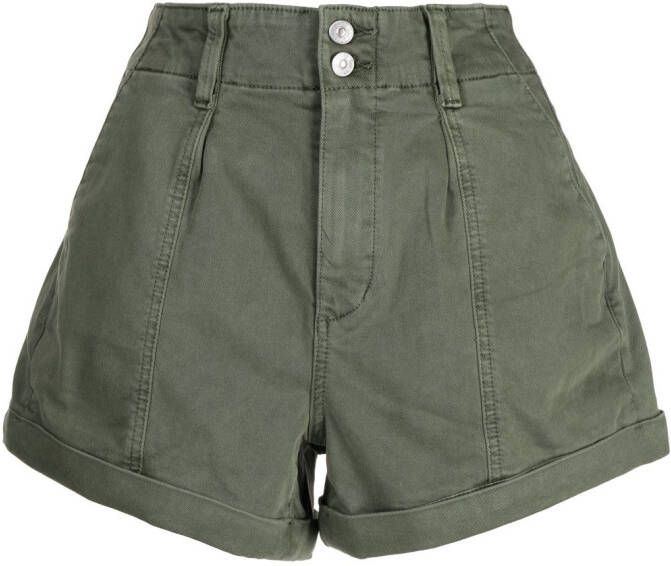 PAIGE High waist shorts Groen
