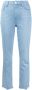 PAIGE Jeans met gerafelde afwerking Blauw - Thumbnail 1