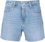 PAIGE Shorts met logopatch Blauw - Thumbnail 1