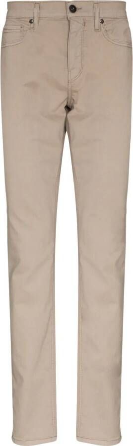 PAIGE Straight jeans Beige