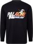 Palace T-shirt met lange mouwen Zwart - Thumbnail 1