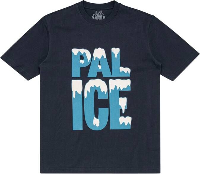 Palace T-shirt met print Blauw