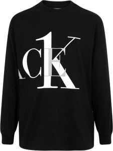 Palace x Calvin Klein T-shirt met lange mouwen Zwart