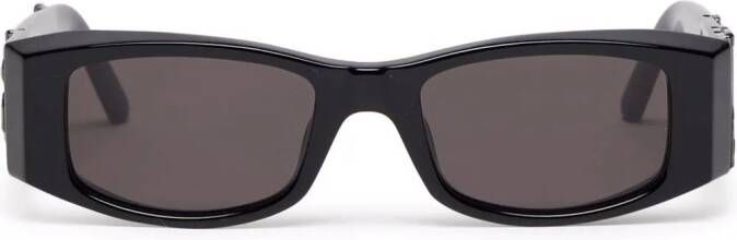 Palm Angels Eyewear Angel zonnebril met rechthoekig montuur Grijs