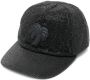 Palm Angels Honkbalpet met borduurwerk Zwart - Thumbnail 1