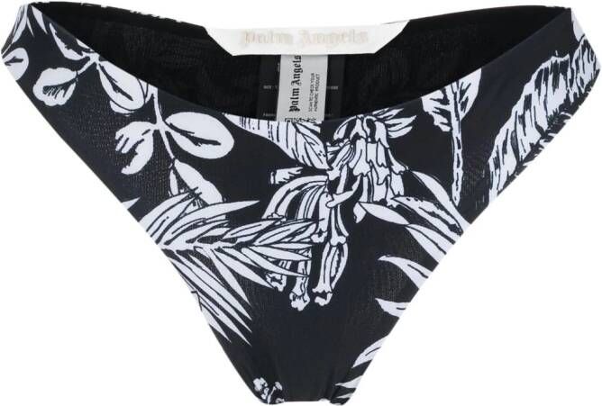 Palm Angels Bikinislip met bloemenprint Wit