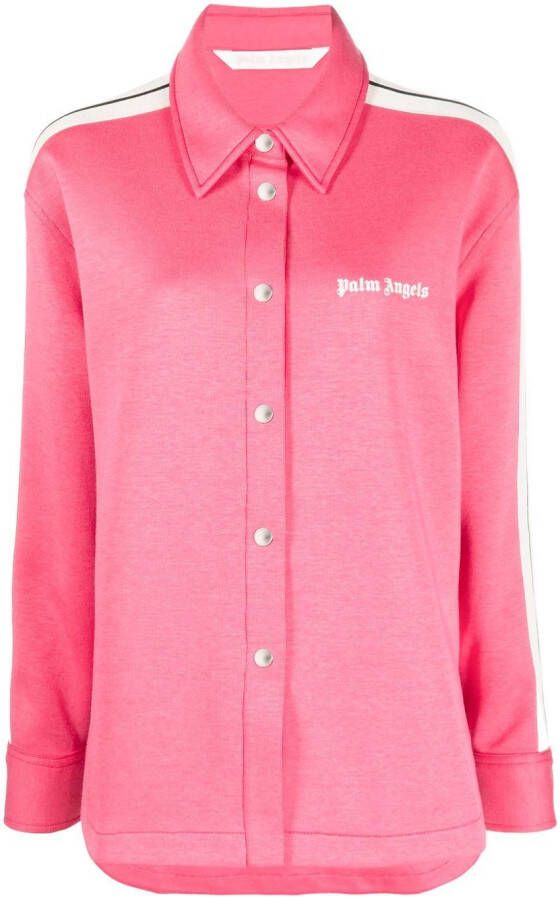 Palm Angels Blouse met logoprint Roze