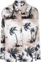 Palm Angels Blouse met tropische print Beige - Thumbnail 1