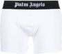 Palm Angels Boxershorts met logoband Wit - Thumbnail 1
