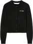 Palm Angels Button-up vest Zwart - Thumbnail 1
