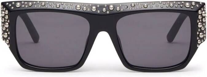 Palm Angels Eyewear Casablanca zonnebril met vierkant montuur Grijs