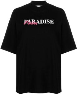 Palm Angels T-shirt met ronde hals Wit