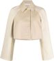 Palm Angels Cropped trenchcoat Beige - Thumbnail 1