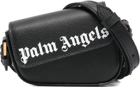 Palm Angels Crossbodytas met logoprint Zwart