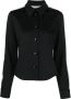 Palm Angels Gestreepte blouse Zwart - Thumbnail 1