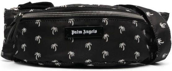 Palm Angels Heuptas met logoprint Zwart