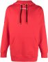 Palm Angels Katoenen hoodie met logoprint Rood - Thumbnail 1