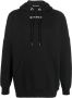 Palm Angels Klassiek logo hoodie Zwart Heren - Thumbnail 1