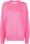 Palm Angels Intarsia trui Roze - Thumbnail 1